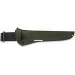 Peltonen Knives Tinder pouch: fire steel, flint and char cloth Tummanvihreä