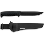Peltonen Knives Tinder pouch: fire steel, flint and char cloth Musta