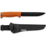 Peltonen Knives Tinder pouch: fire steel, flint and char cloth Oranssi