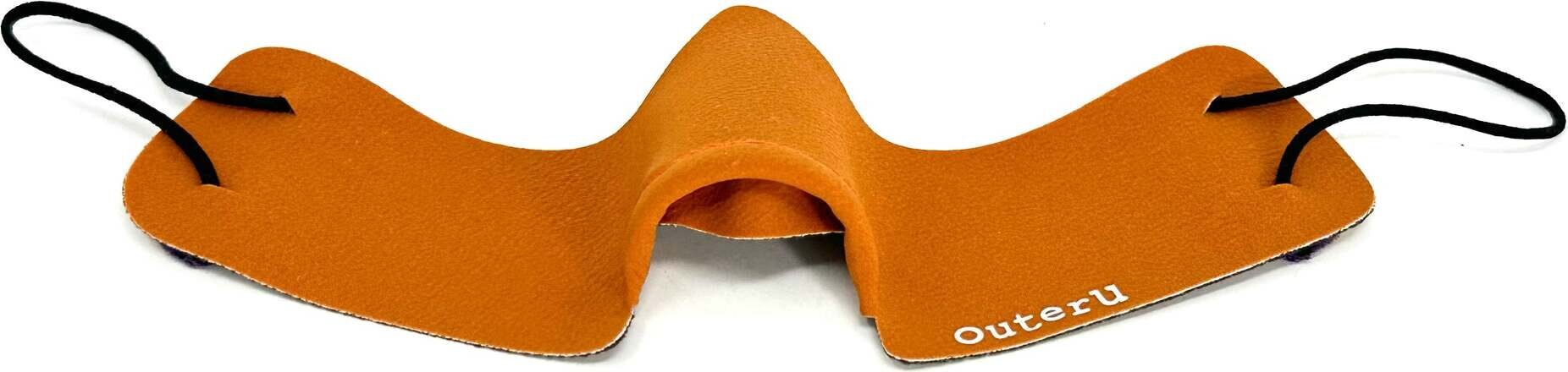 OuterU OuterU faceGlove FLEX (black) Burnt orange (spring)