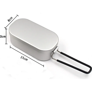 Aluminum lunch box