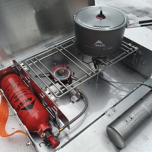 AURORAW Premium cooker box for one stove