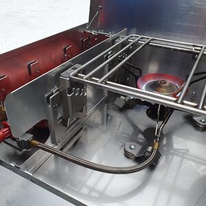 AURORAW Premium cooker box for two stoves