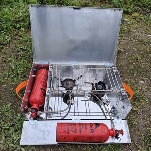 AURORAW Premium cooker box for two stoves