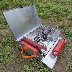 AURORAW Premium cooker box for two stoves