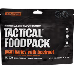 Tactical Foodpack Pearl Barley with Beetroot 502kcal (VEGETARIAN)