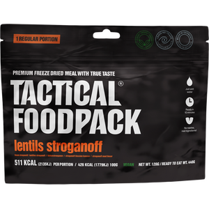 Tactical Foodpack Lentils Strogonoff 511kcal (VEGAN)