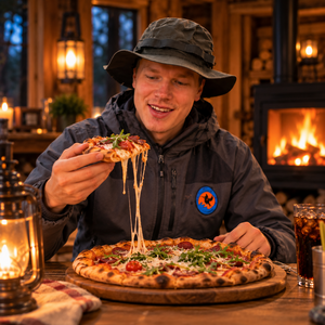 Tarjoa Petterille pizza - henkilökohtainen kuvaterveinen