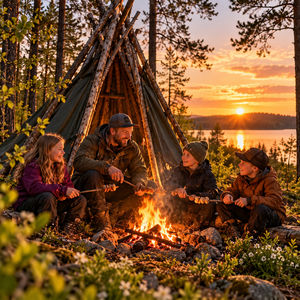 Lasten aktiviteetti-ilta Sanginjoen luonnonsuojelualueella 20.5.2027 - Pohjois-Pohjanmaa, Oulu